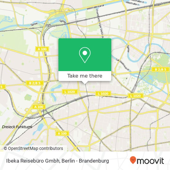 Ibeka Reisebüro Gmbh map