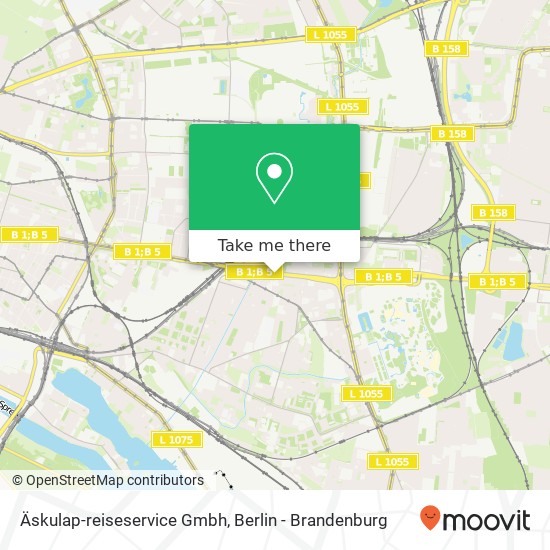 Äskulap-reiseservice Gmbh map