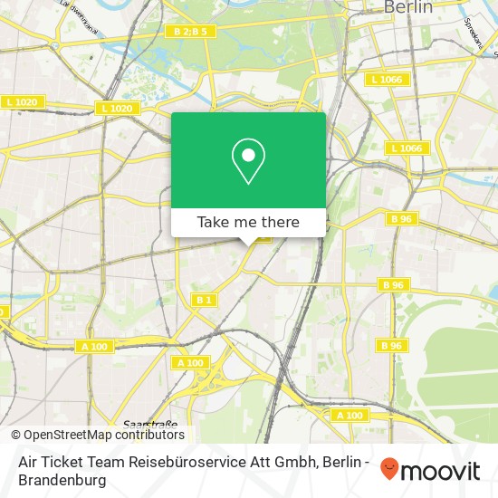 Air Ticket Team Reisebüroservice Att Gmbh map