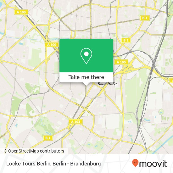 Locke Tours Berlin map