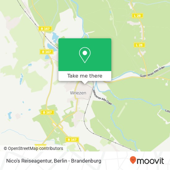 Карта Nico's Reiseagentur