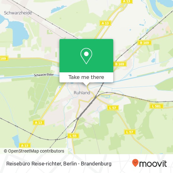 Reisebüro Reise-richter map