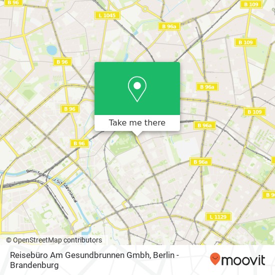 Reisebüro Am Gesundbrunnen Gmbh map