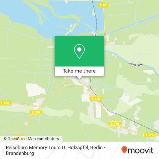 Reisebüro Memory Tours U. Holzapfel map