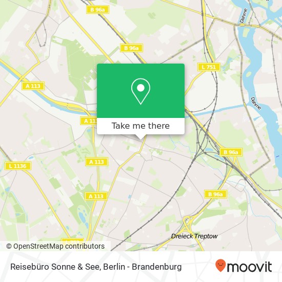 Карта Reisebüro Sonne & See
