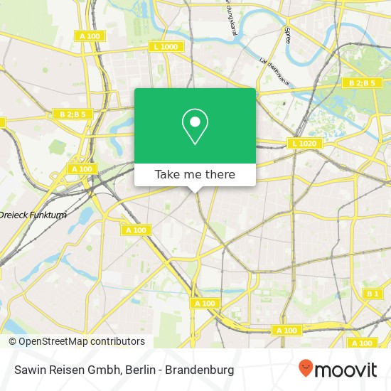 Sawin Reisen Gmbh map