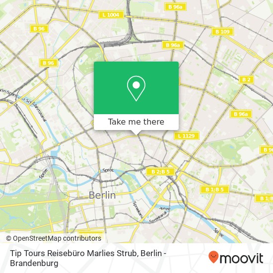 Tip Tours Reisebüro Marlies Strub map