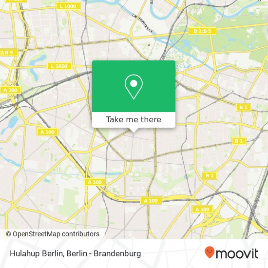 Hulahup Berlin map