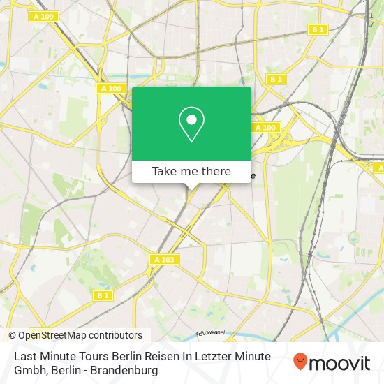 Карта Last Minute Tours Berlin Reisen In Letzter Minute Gmbh
