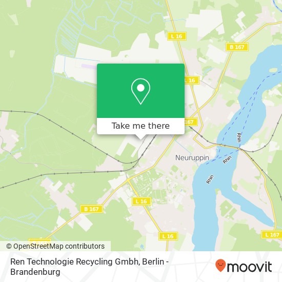 Ren Technologie Recycling Gmbh map