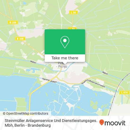 Steinmüller Anlagenservice Und Dienstleistungsges. Mbh map