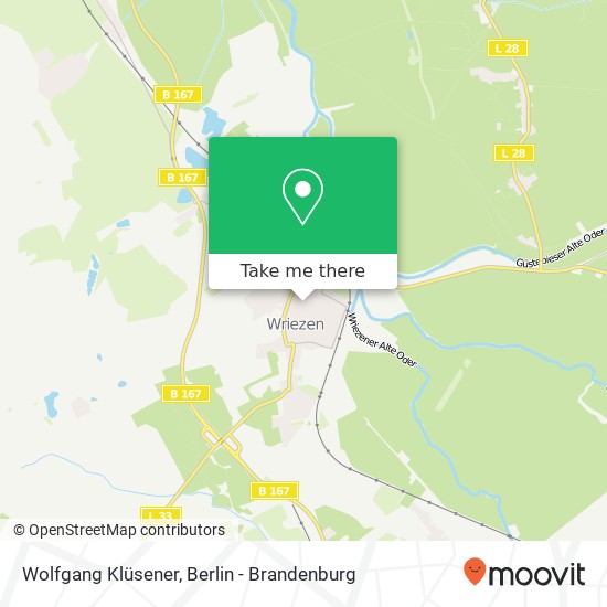 Wolfgang Klüsener map