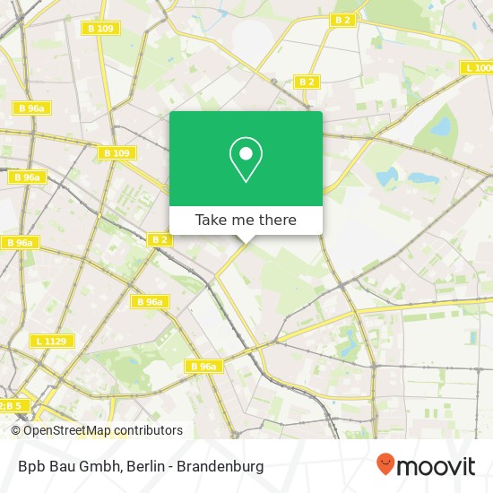 Bpb Bau Gmbh map