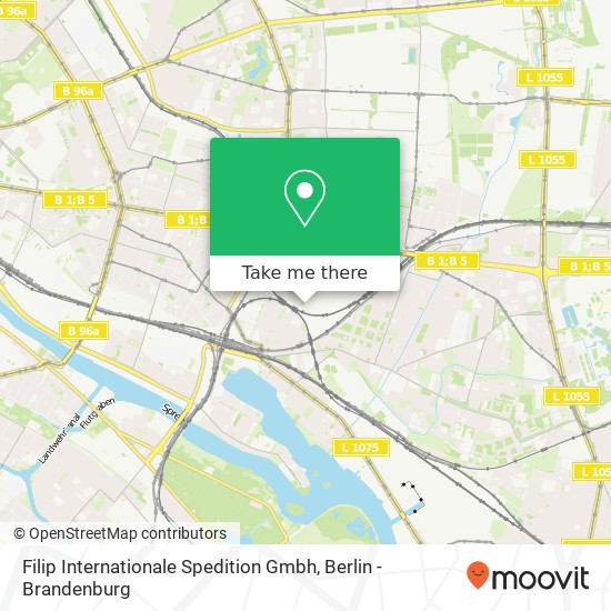 Filip Internationale Spedition Gmbh map