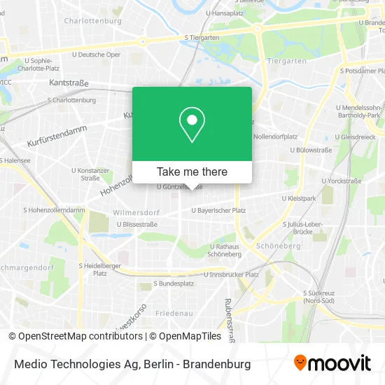 Карта Medio Technologies Ag