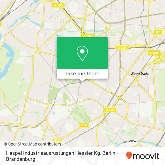 Hespel Industrieausrüstungen Hessler Kg map