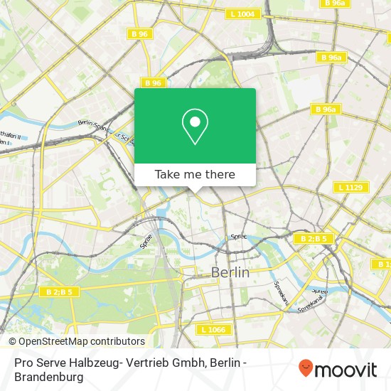 Pro Serve Halbzeug- Vertrieb Gmbh map