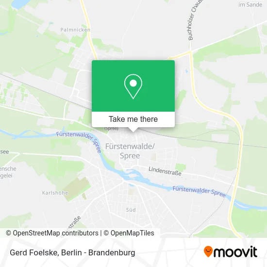 Карта Gerd Foelske