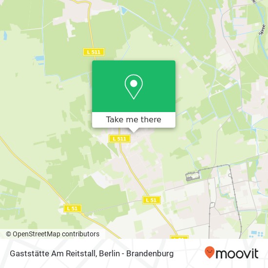 Карта Gaststätte Am Reitstall