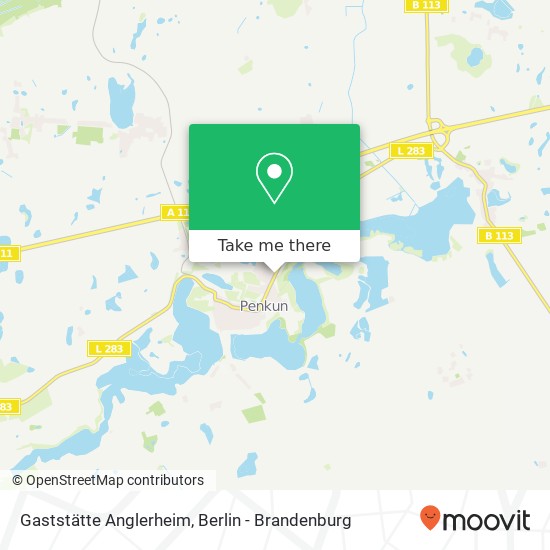 Gaststätte Anglerheim map