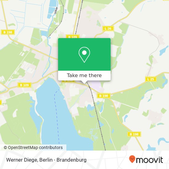 Werner Diege map