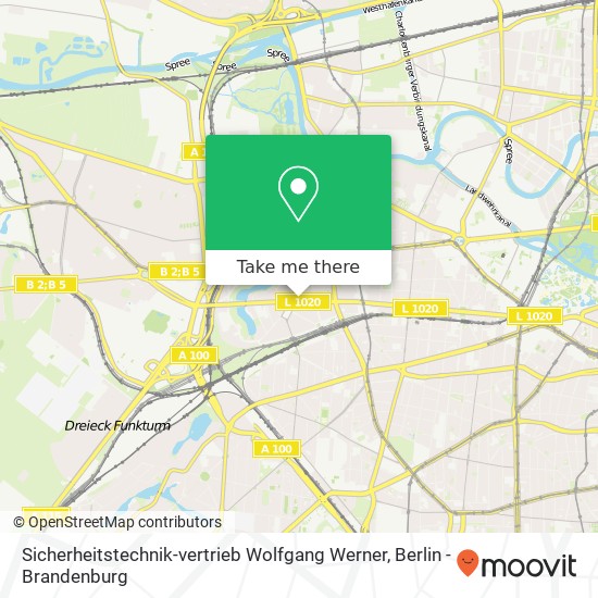 Sicherheitstechnik-vertrieb Wolfgang Werner map