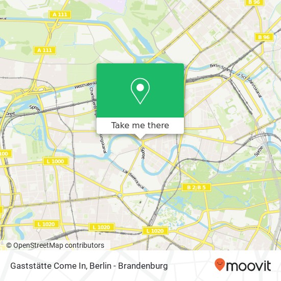 Gaststätte Come In map