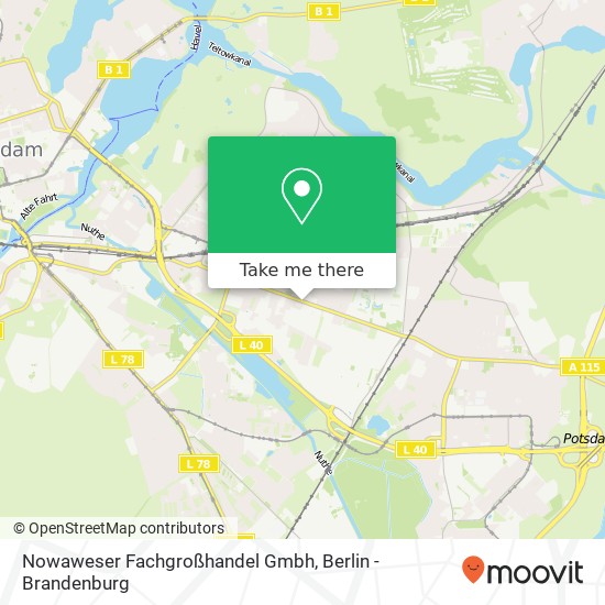 Nowaweser Fachgroßhandel Gmbh map