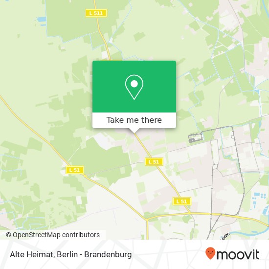 Alte Heimat map