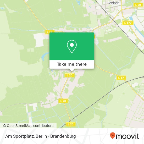 Am Sportplatz map