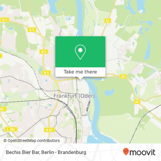 Bechis Bier Bar map