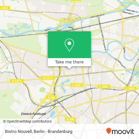 Bistro Nouvell map