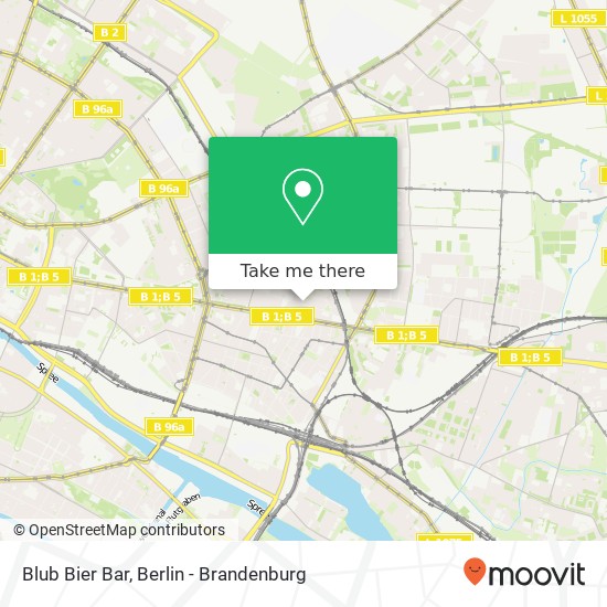 Blub Bier Bar map