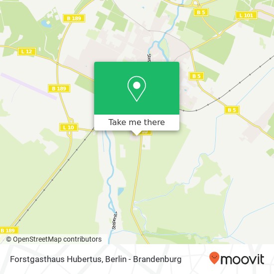 Forstgasthaus Hubertus map