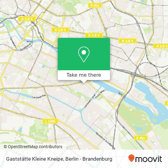 Карта Gaststätte Kleine Kneipe