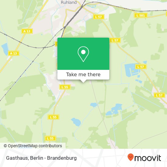 Gasthaus map