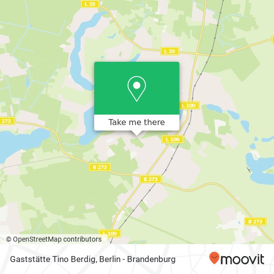 Gaststätte Tino Berdig map