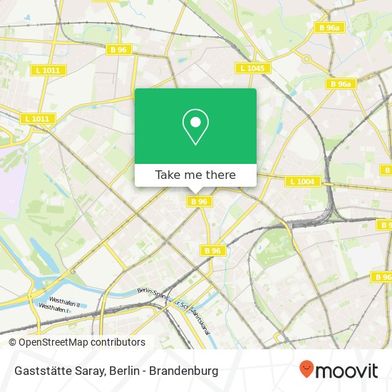 Gaststätte Saray map