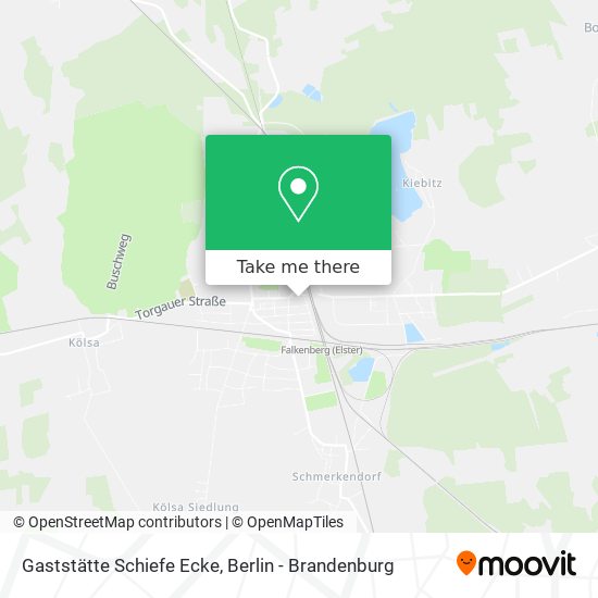 Gaststätte Schiefe Ecke map