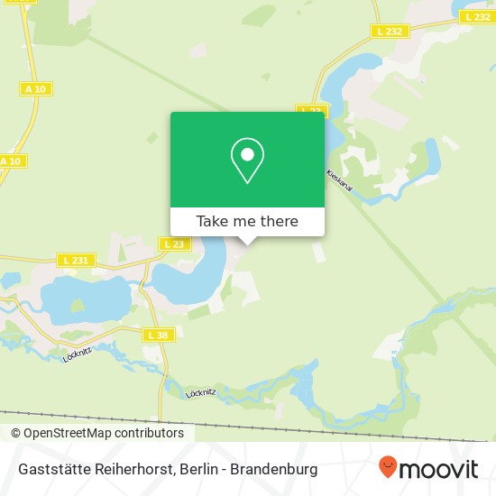 Карта Gaststätte Reiherhorst