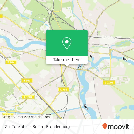 Zur Tankstelle map