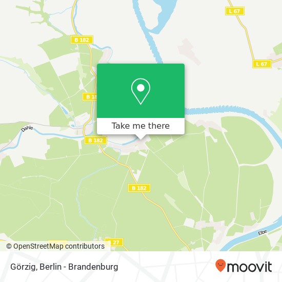 Görzig map