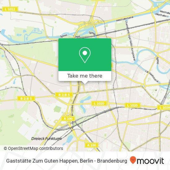 Карта Gaststätte Zum Guten Happen