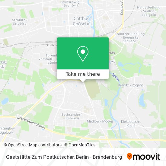 Карта Gaststätte Zum Postkutscher