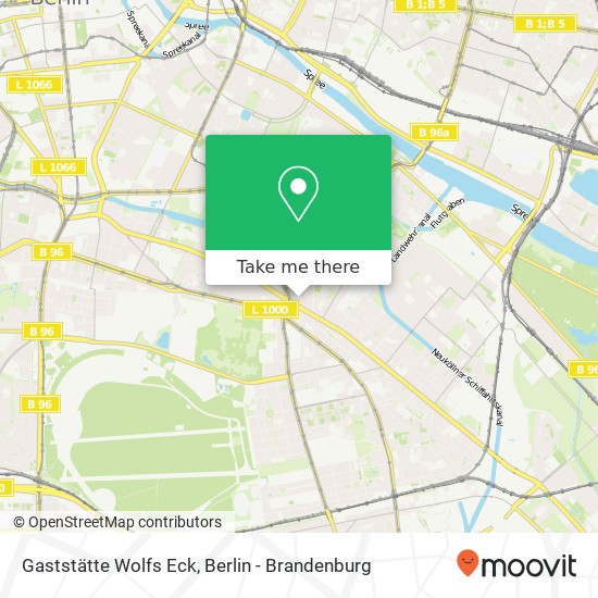 Gaststätte Wolfs Eck map