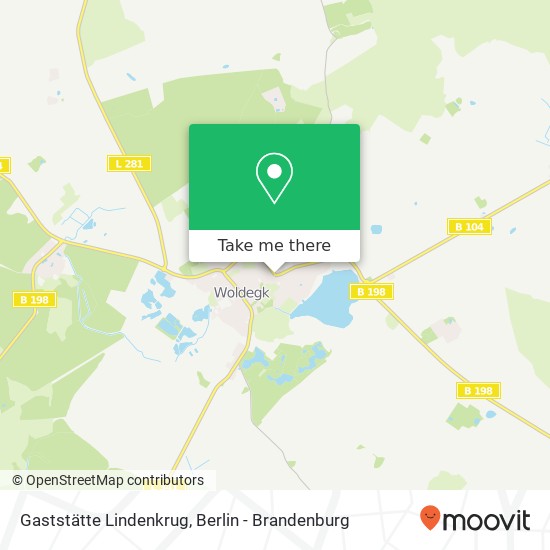 Карта Gaststätte Lindenkrug