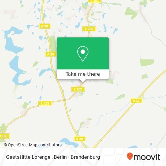 Gaststätte Lorengel map