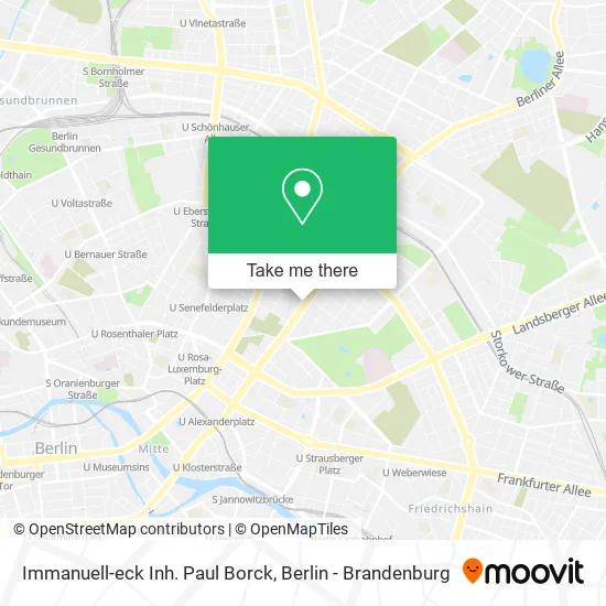 Карта Immanuell-eck Inh. Paul Borck