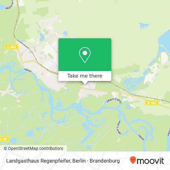 Landgasthaus Regenpfeifer map