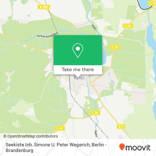 Seekiste Inh. Simone U. Peter Wegerich map